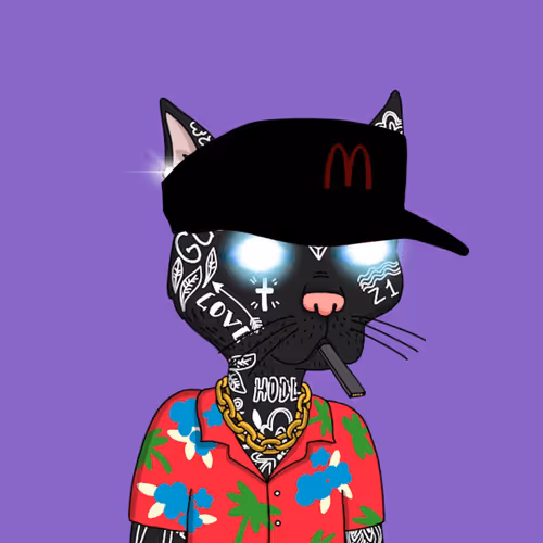 Fast Food Gutter Cat #17