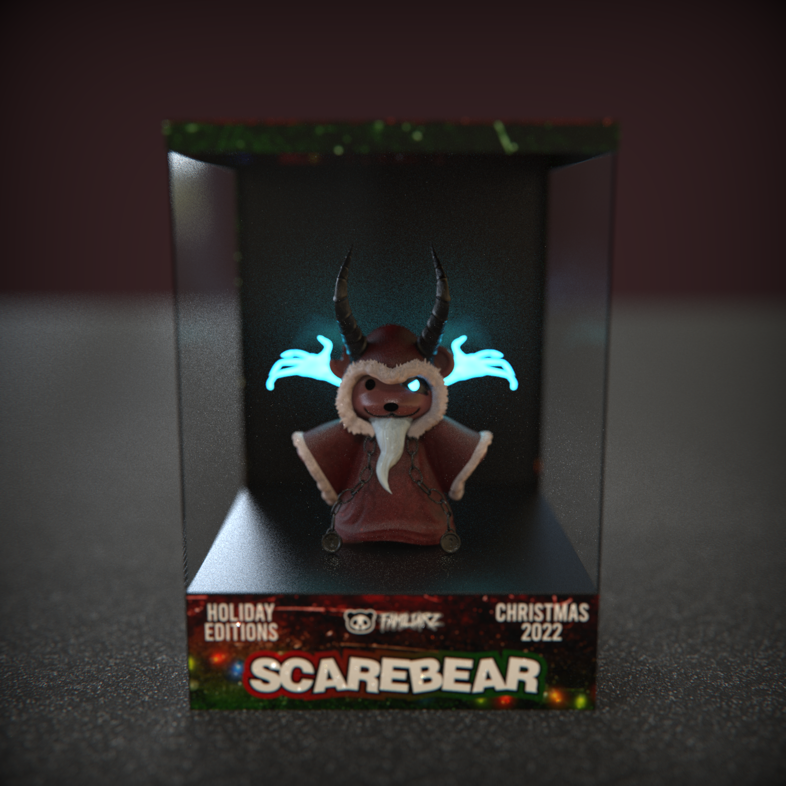 Holiday Editions - Krampus Scarebear
