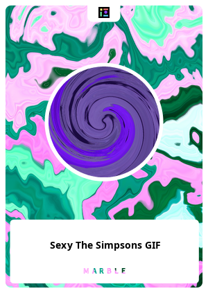 Sexy The Simpsons GIF