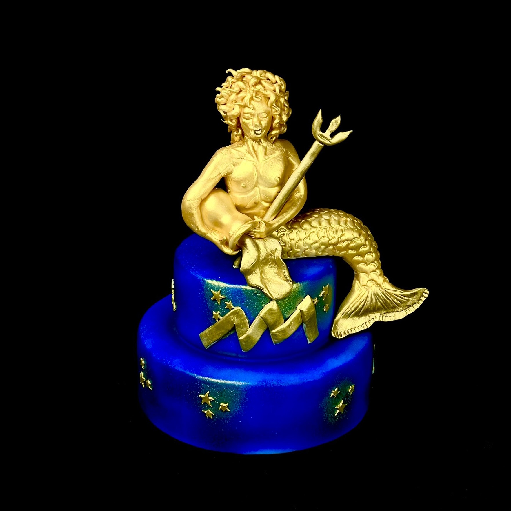 Aquarius Cake