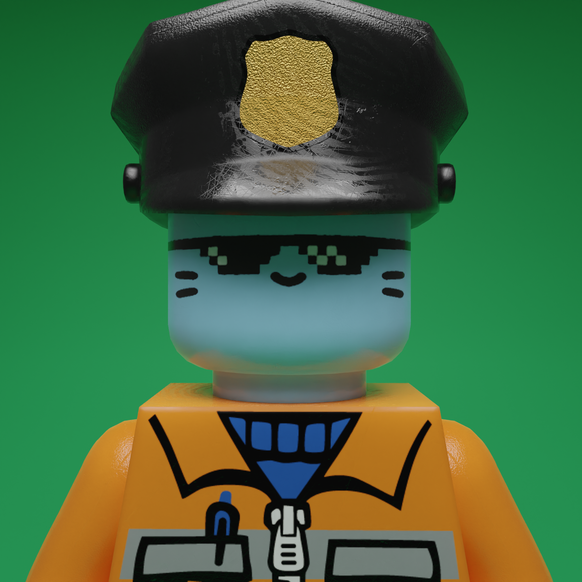 Cat Brick #2123