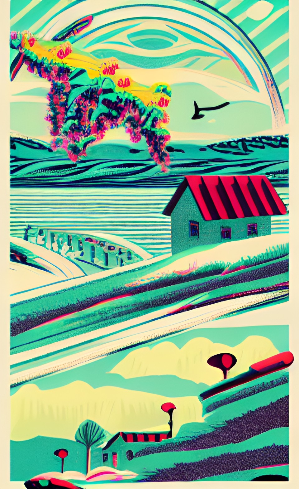 FLOWERING FIELDS