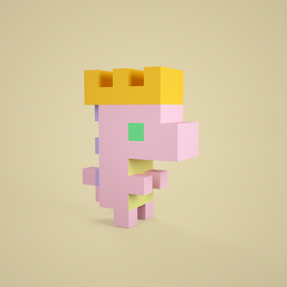3D tiny dino #1121