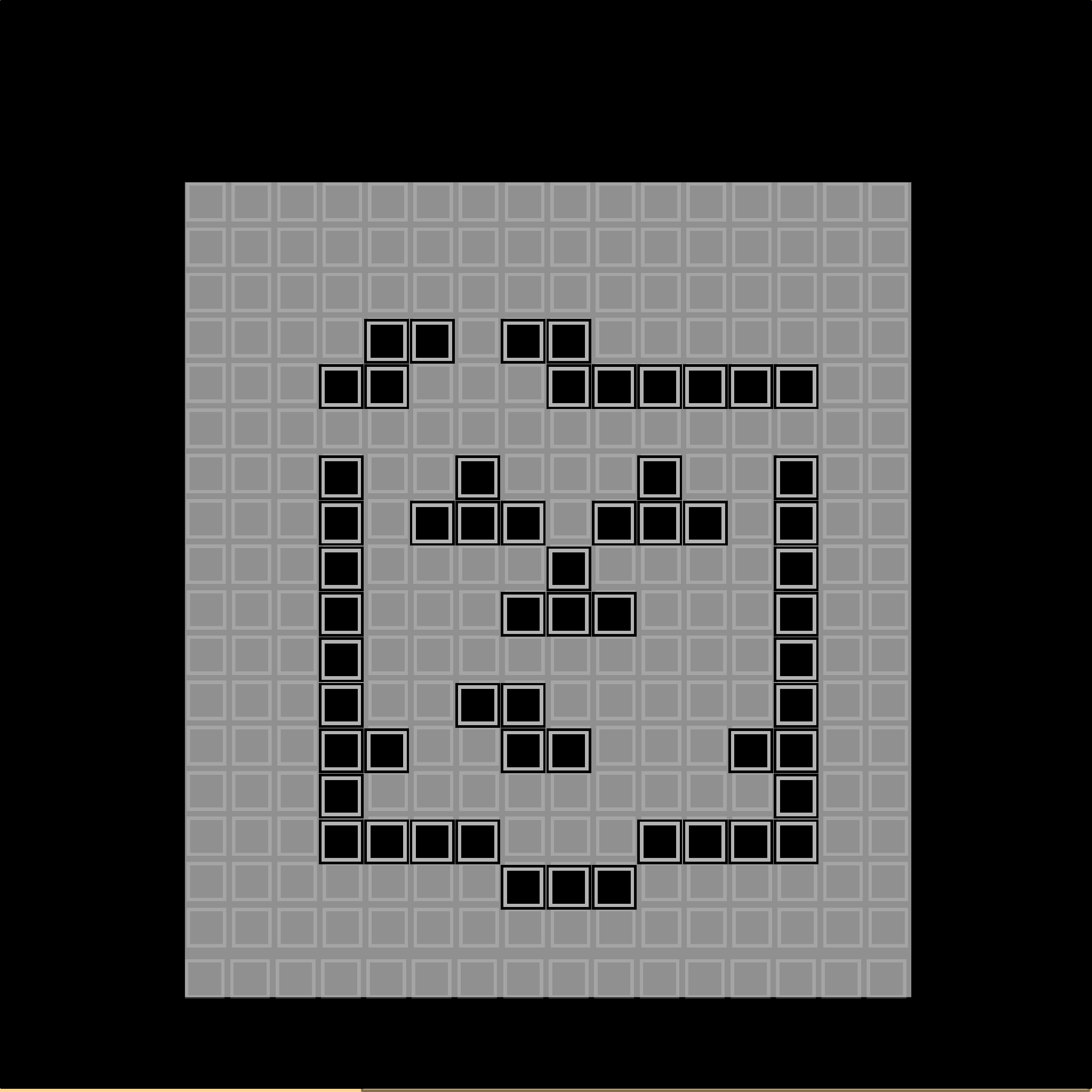 8-bit Block Face #1073