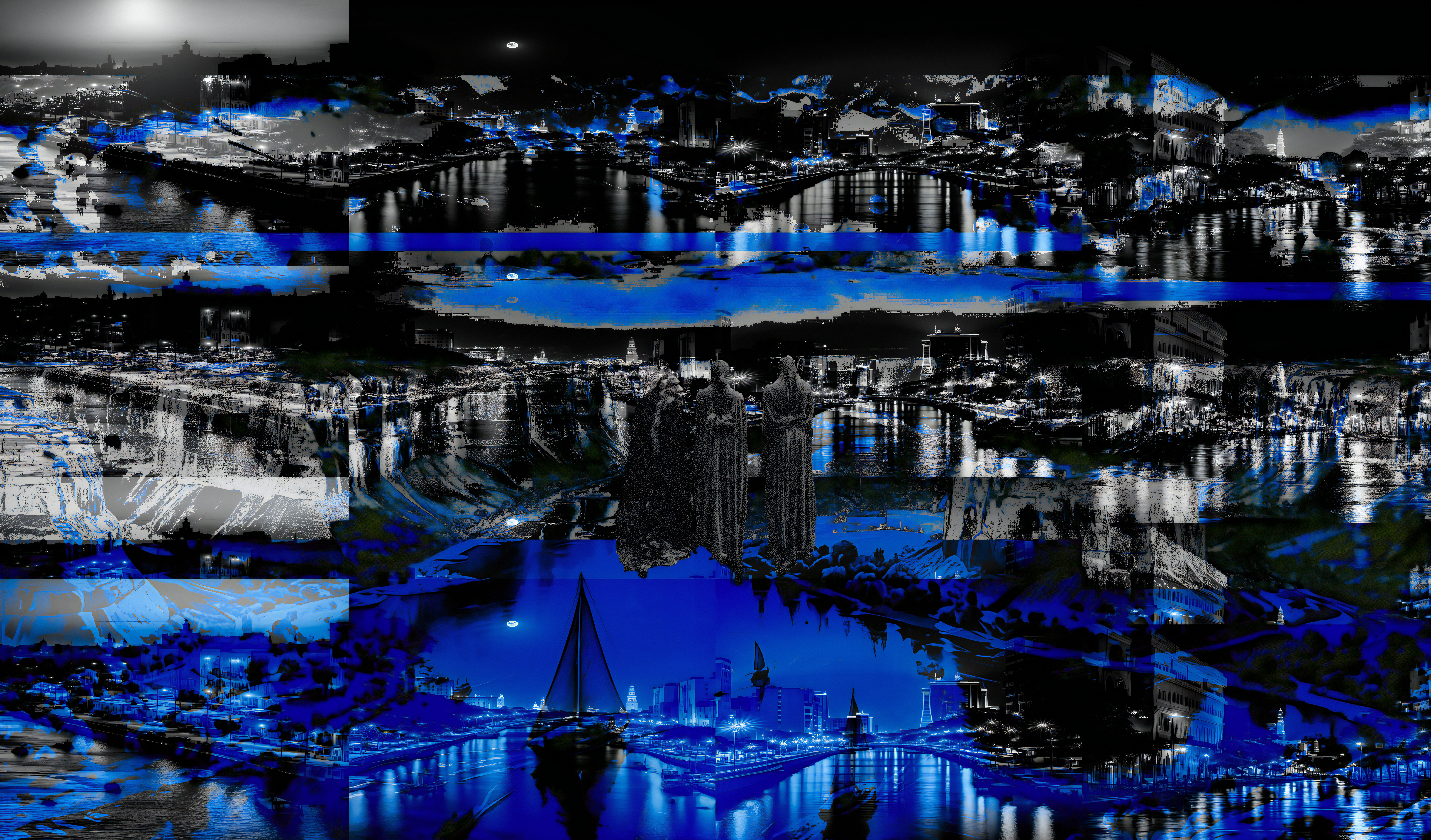 BLEU Hallucinations [Collapse 0F The Great Nile]