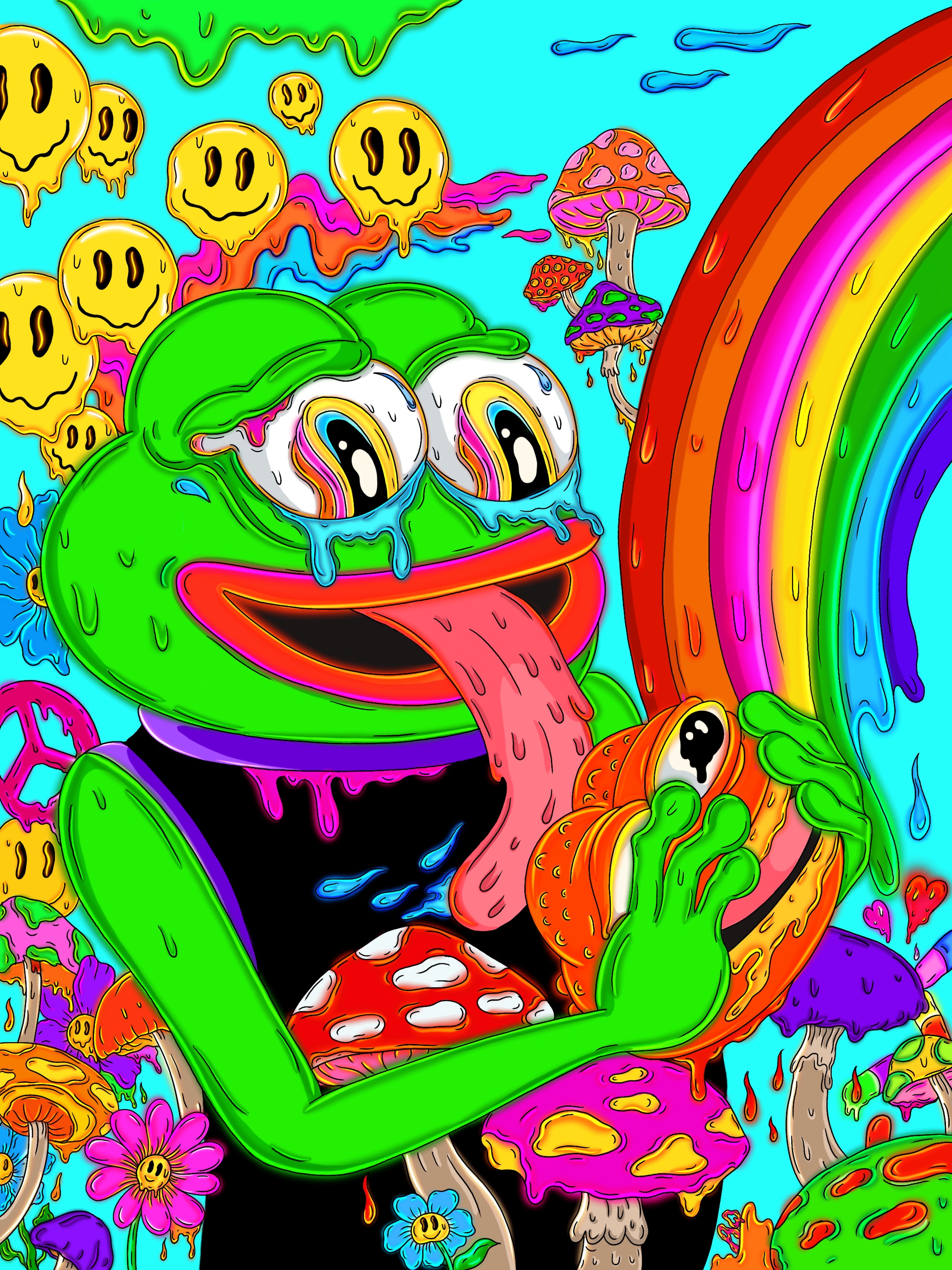 Feels Froggy, Man