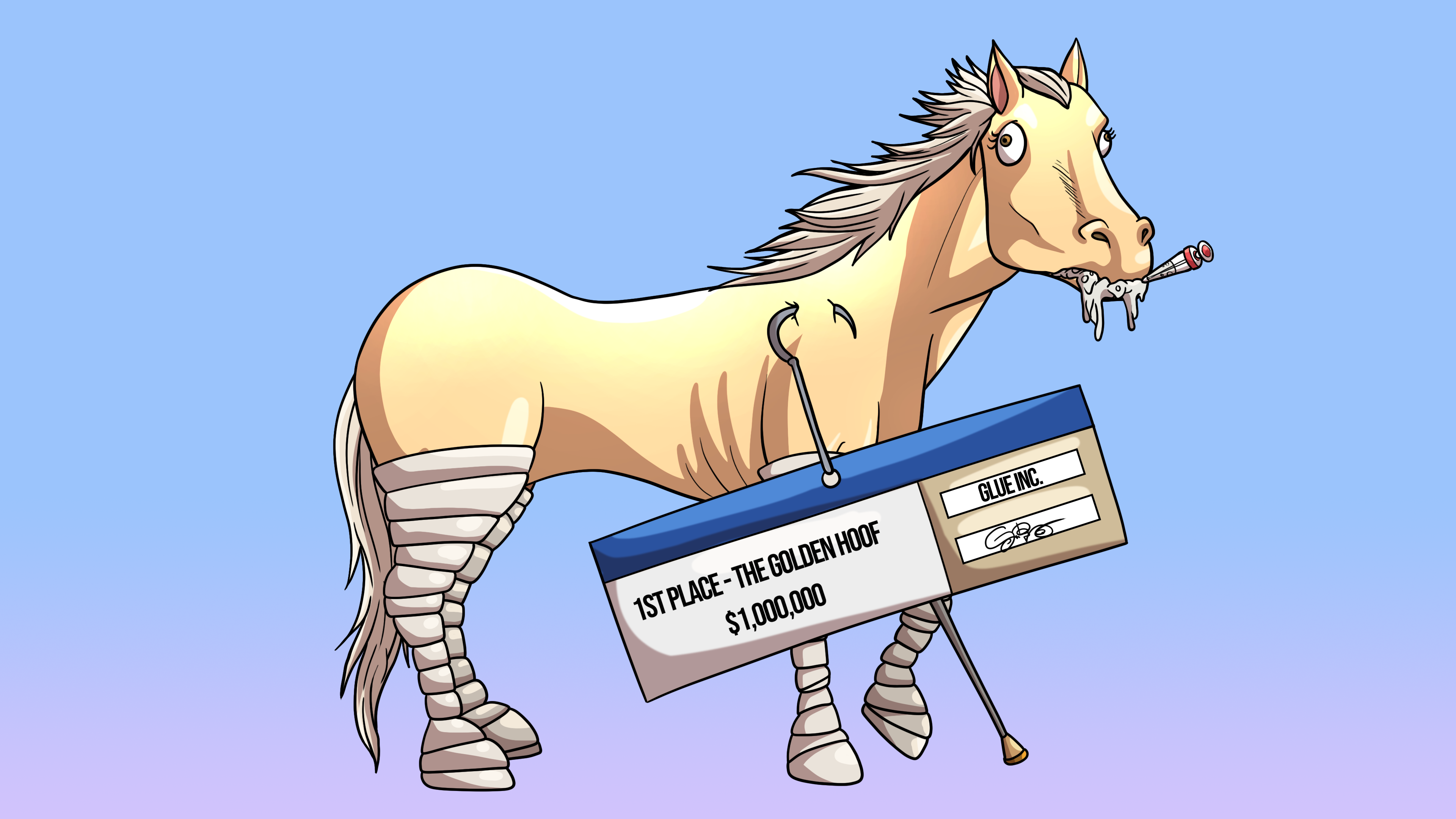 Glue Factory Horse #3493
