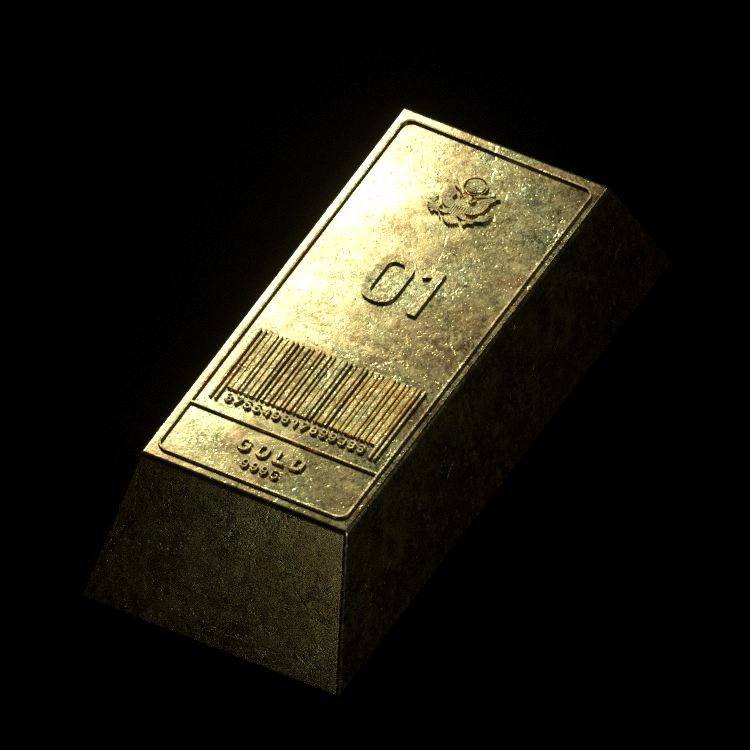 Gold Bar 01 - Lux Expression™ Collectible – 006°