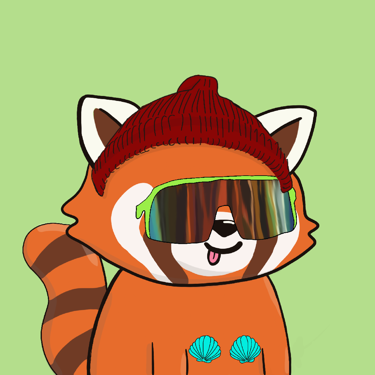 Okay Red Panda #7279
