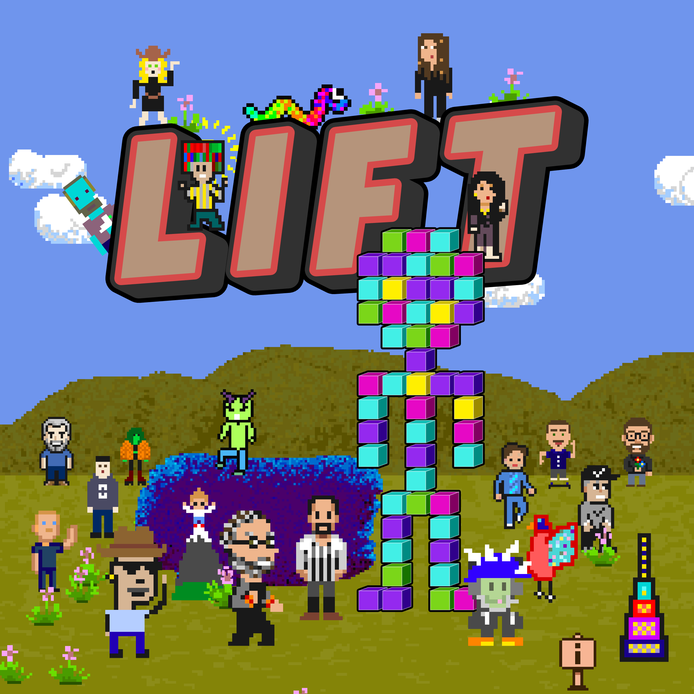 LIFT (a self portrait) #849