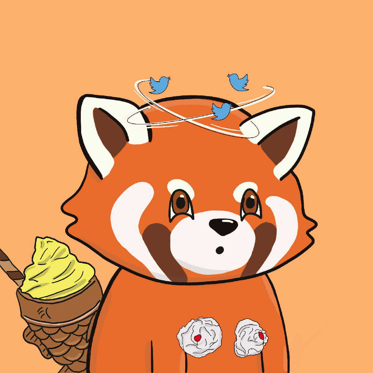 Okay Red Panda #6714