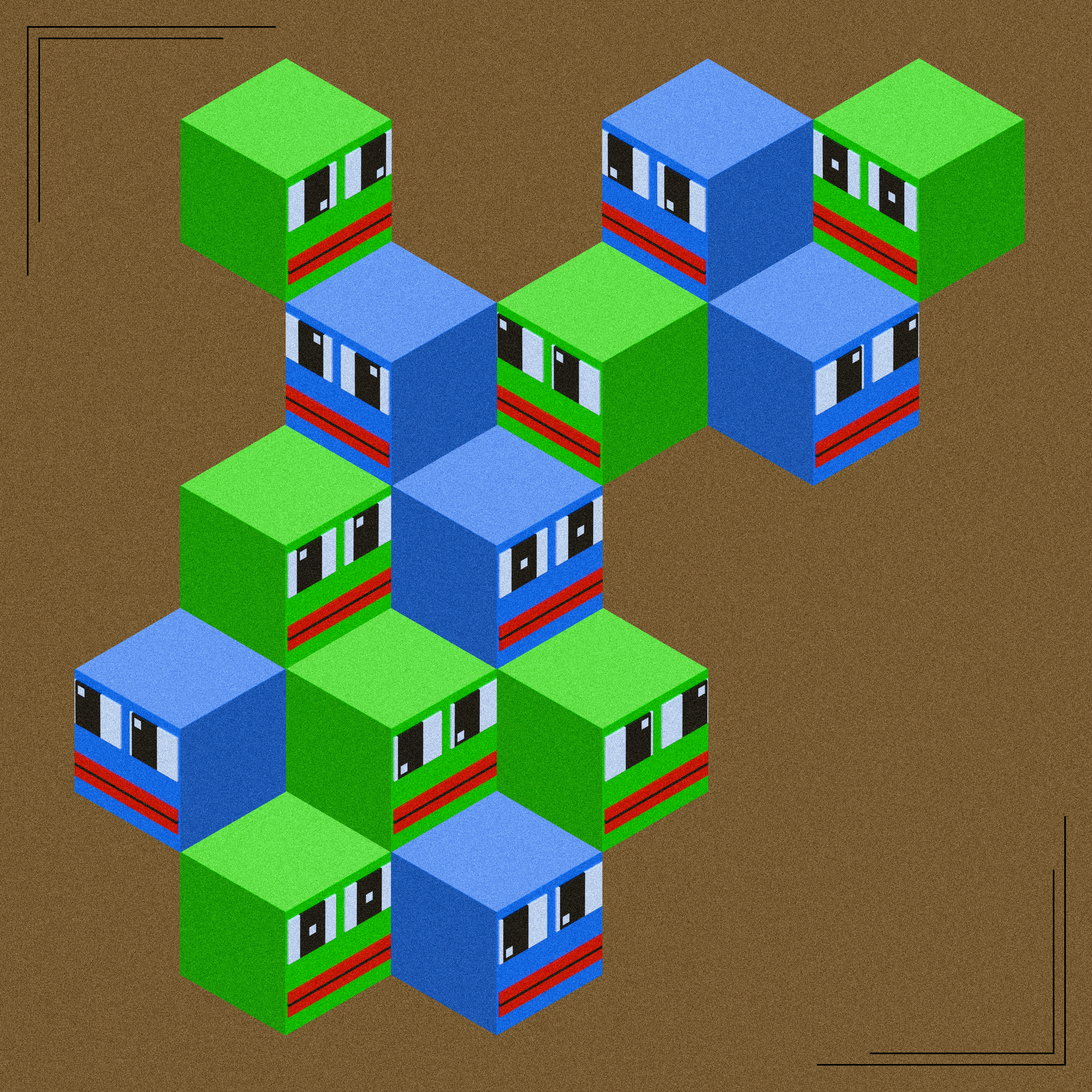 Isometric Pepe #63