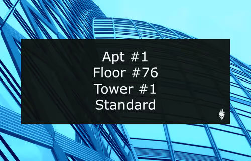 Apt #1 - Floor #76 - Tower #1