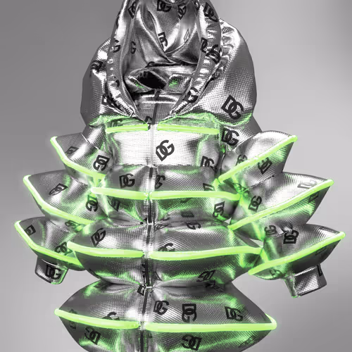 Neon Accordion