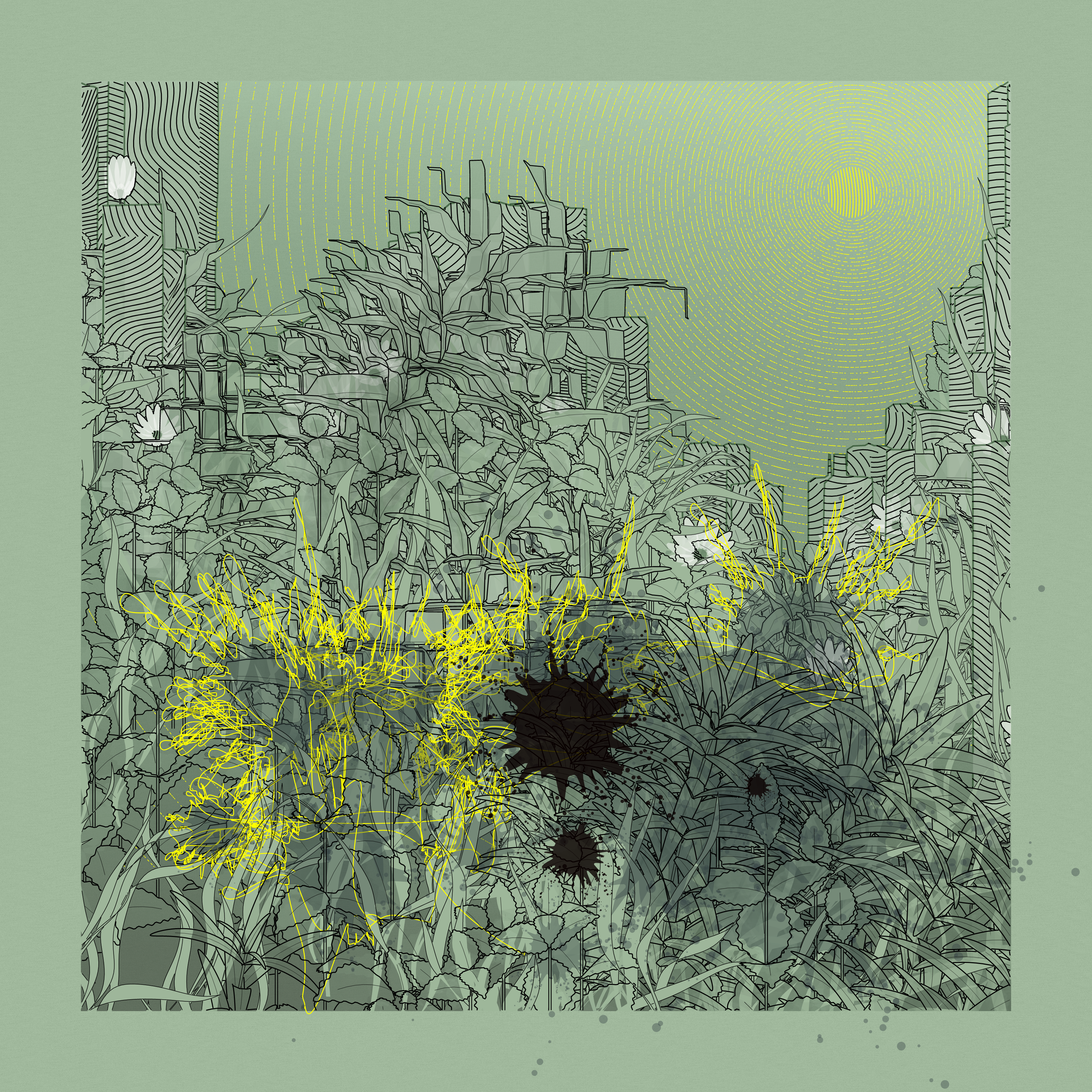 Landscape with Carbon Capture #4774