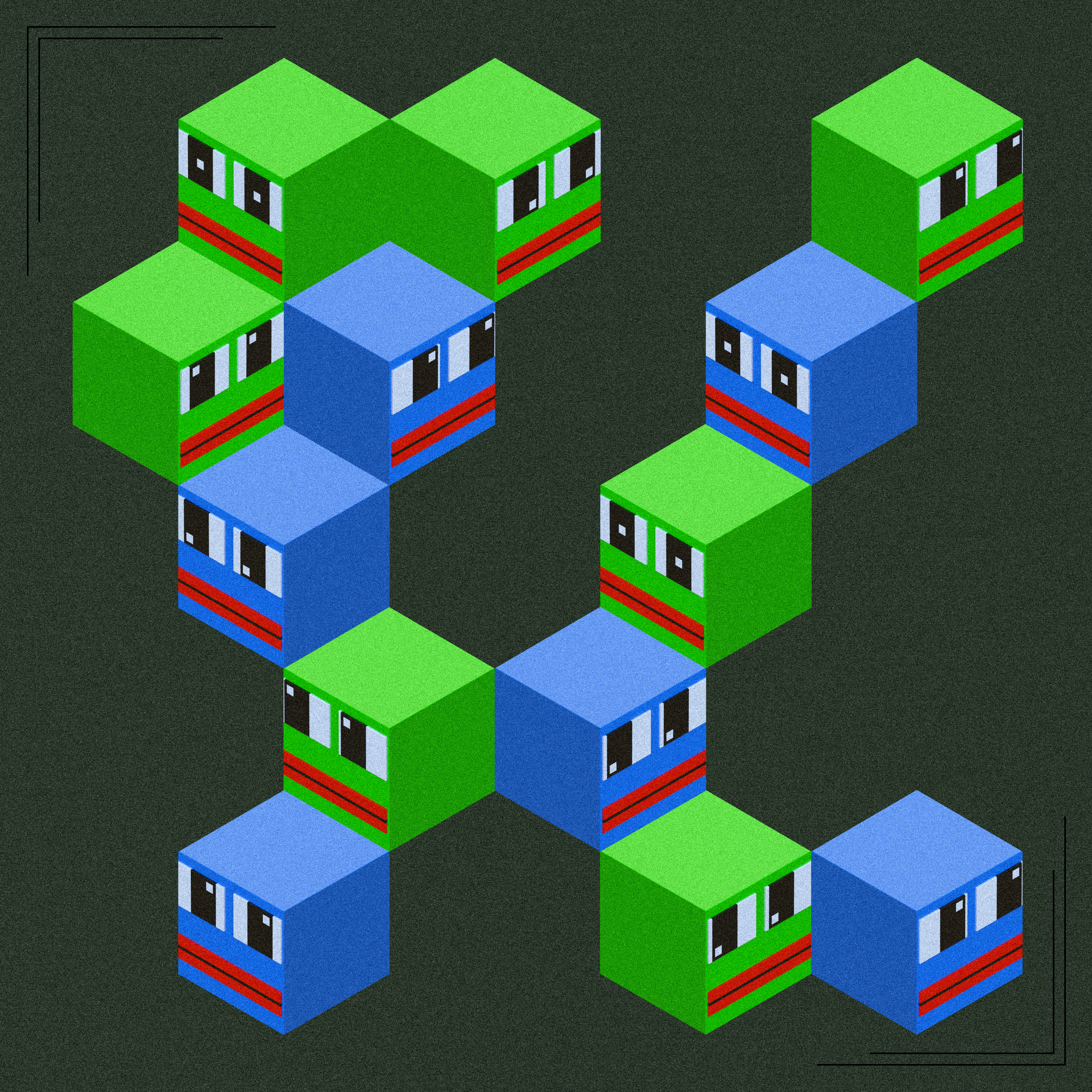 Isometric Pepe #65