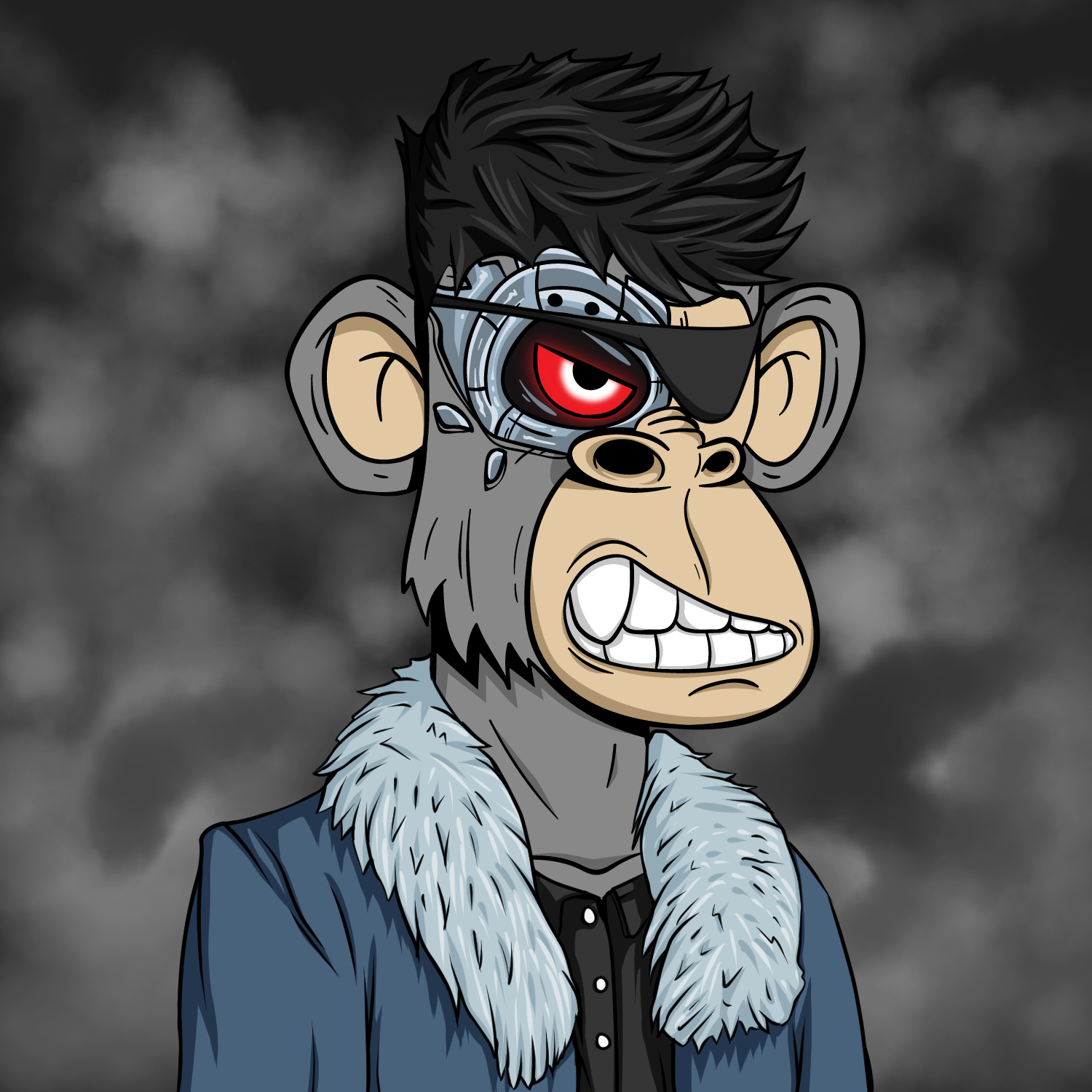 Cyborg Ape Dynasty #3257