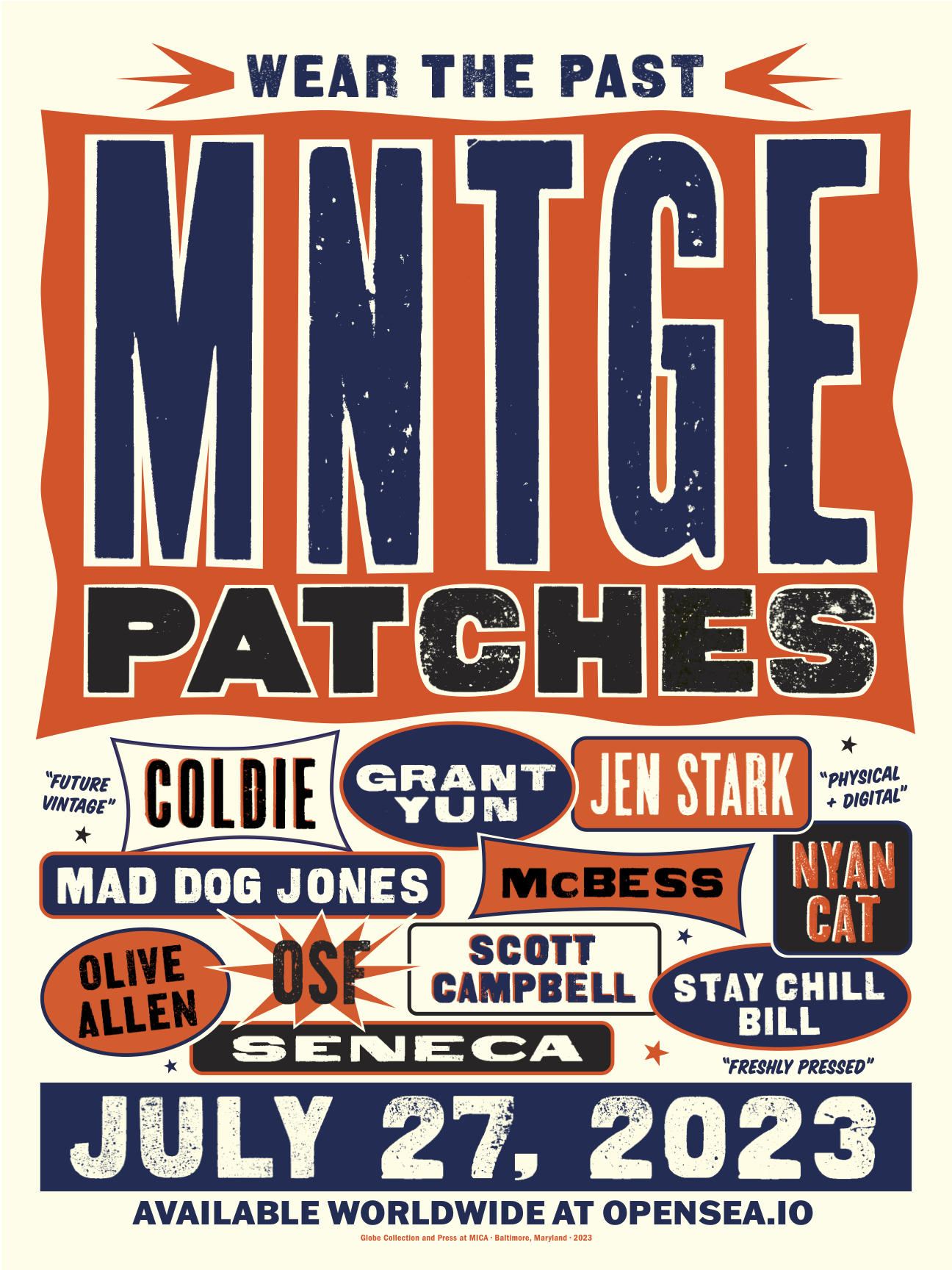 MNTGE Patches Poster