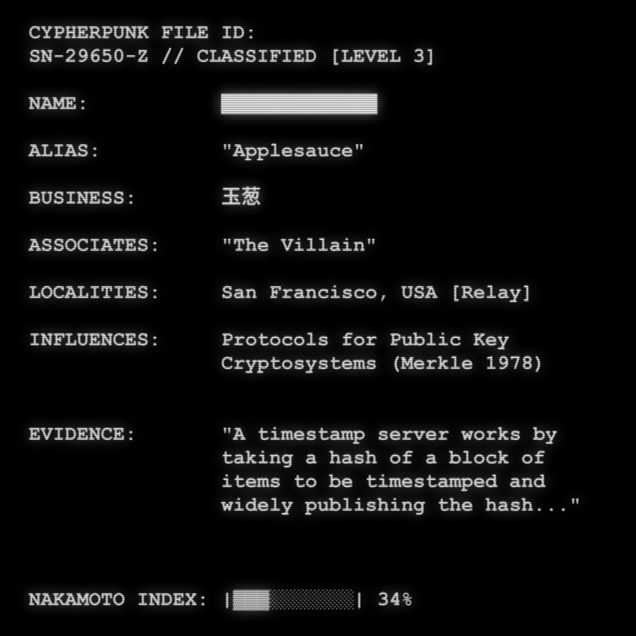 CYPHERPUNK FILES #6116