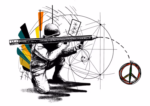 Draw the peace