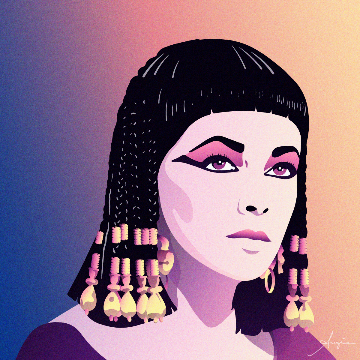 Queen Cleopatra - Powerful Woman #002