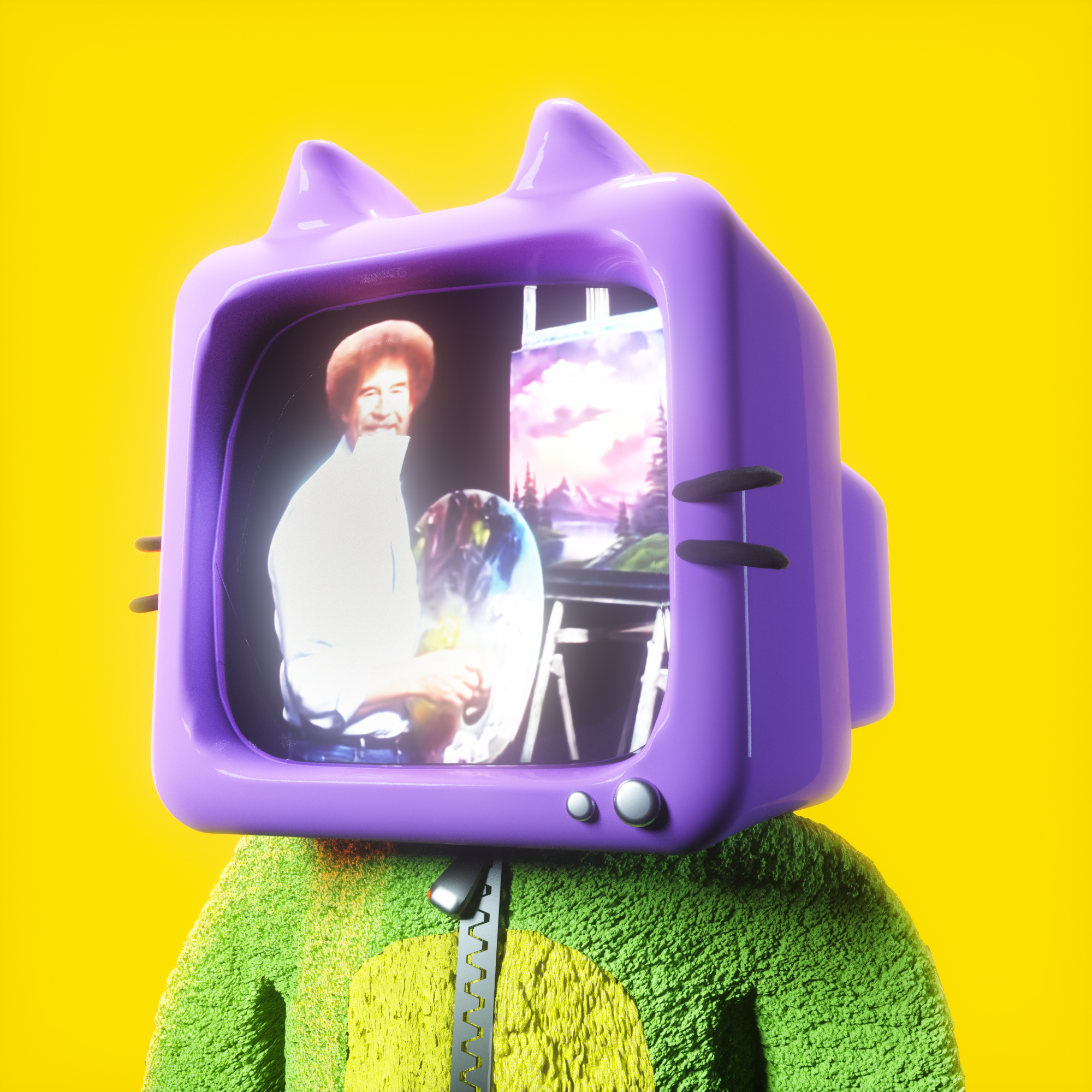 Cool Cat 3D #2823