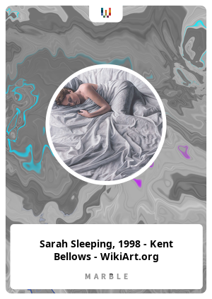 Sarah Sleeping, 1998 - Kent Bellows - WikiArt.org