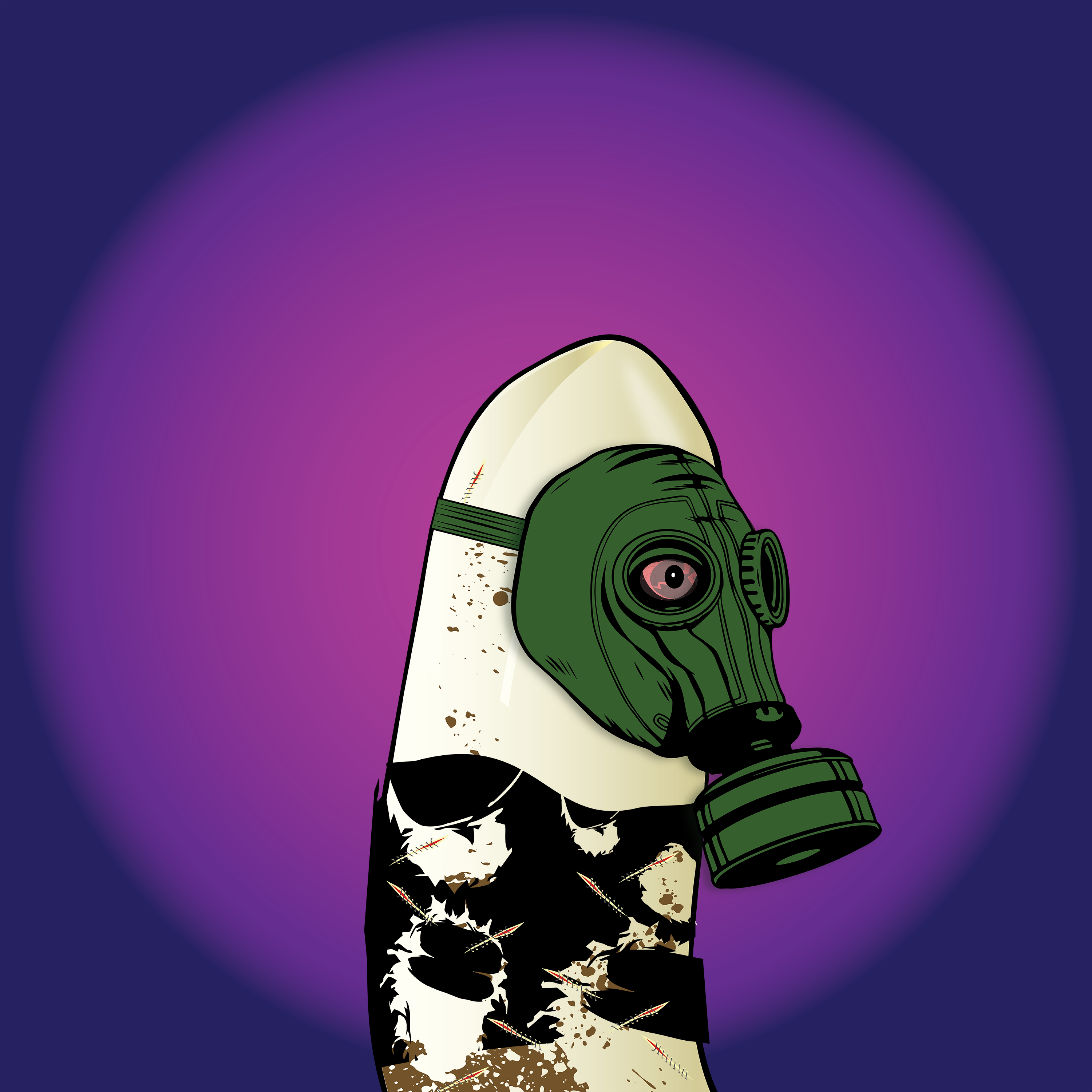 Zombie Banana Bunch #6295