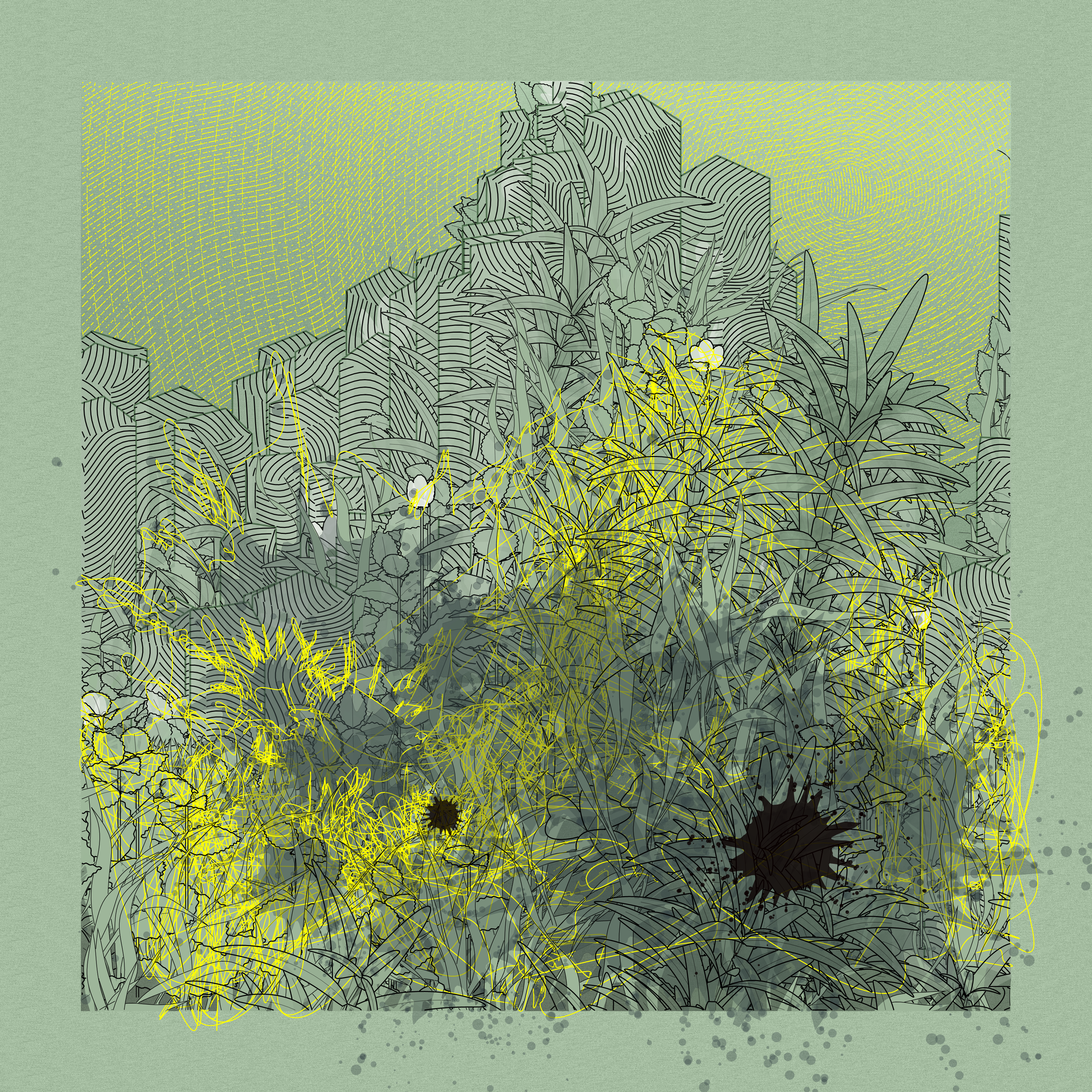 Landscape with Carbon Capture #6444