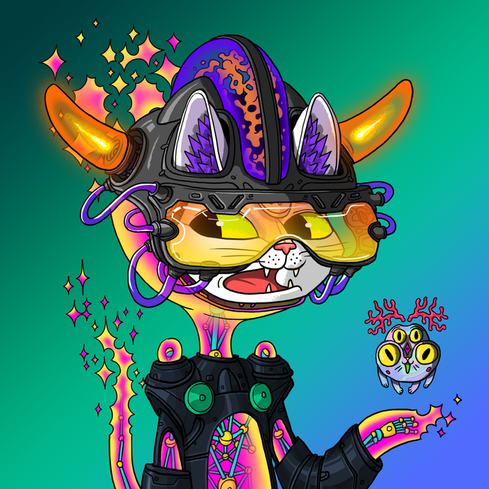 Alien Cat #5074