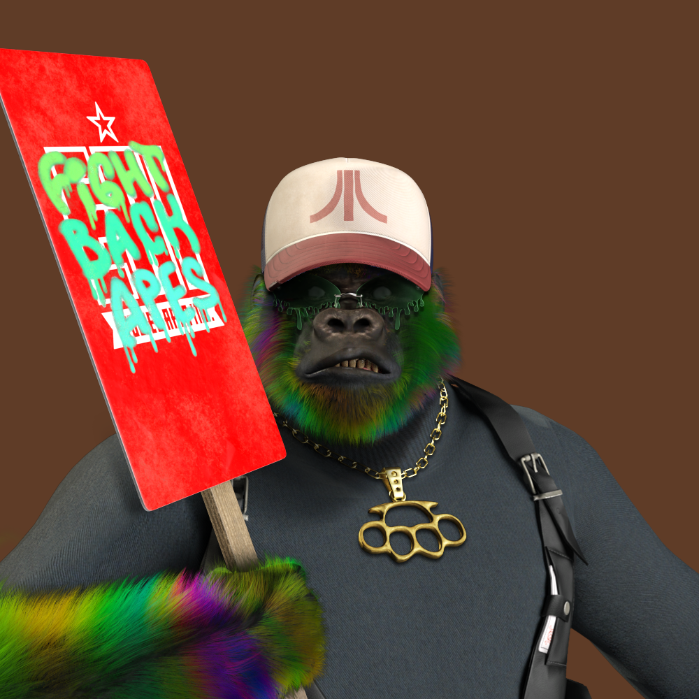 Fight Back Ape #1528