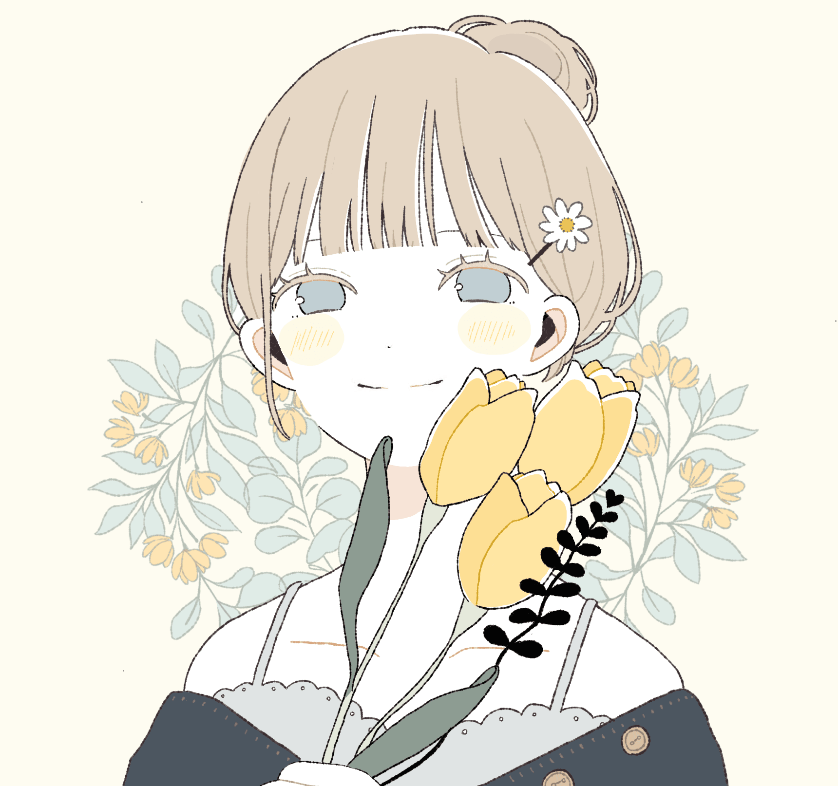 Girls & Flowers #028