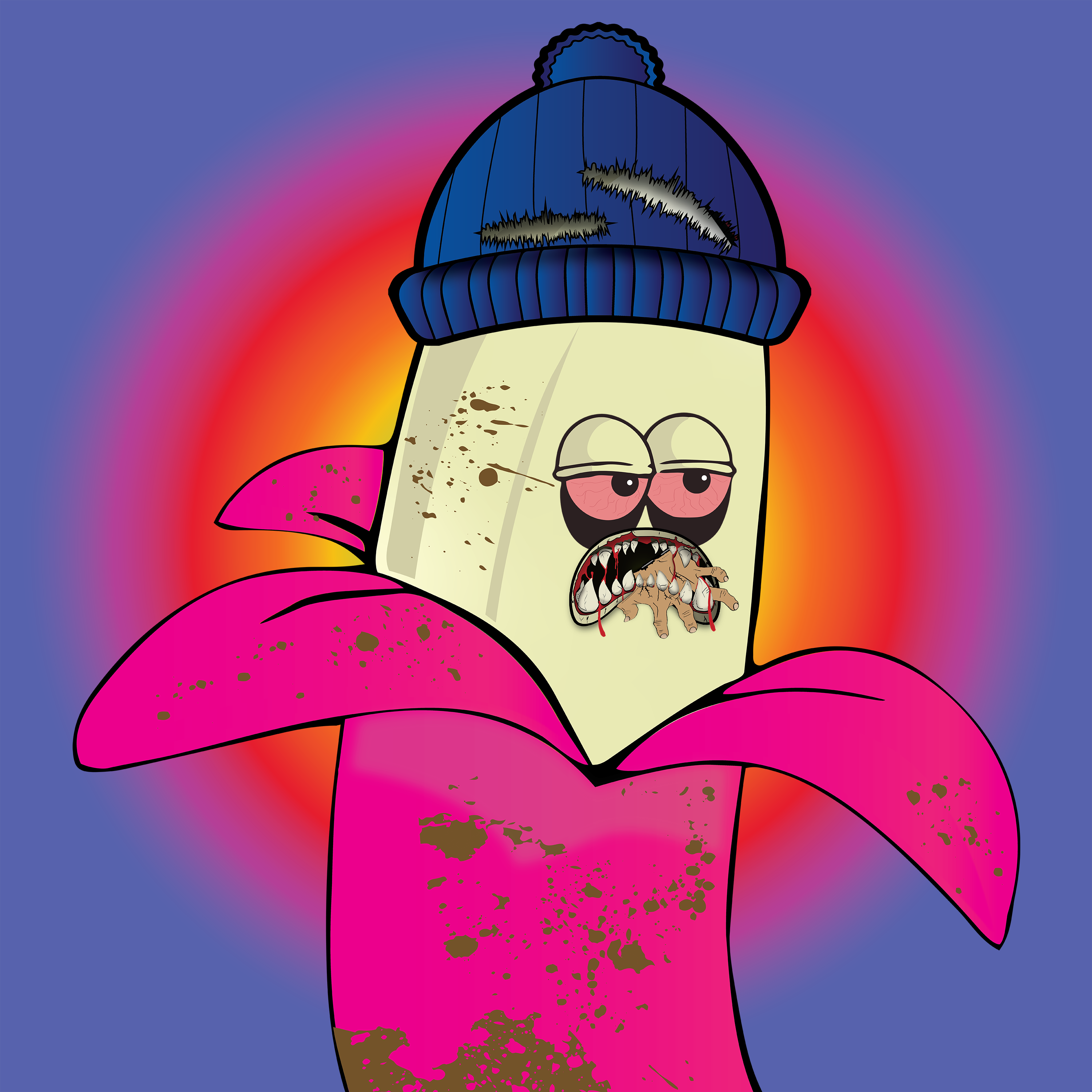 Zombie Banana Bunch #6366
