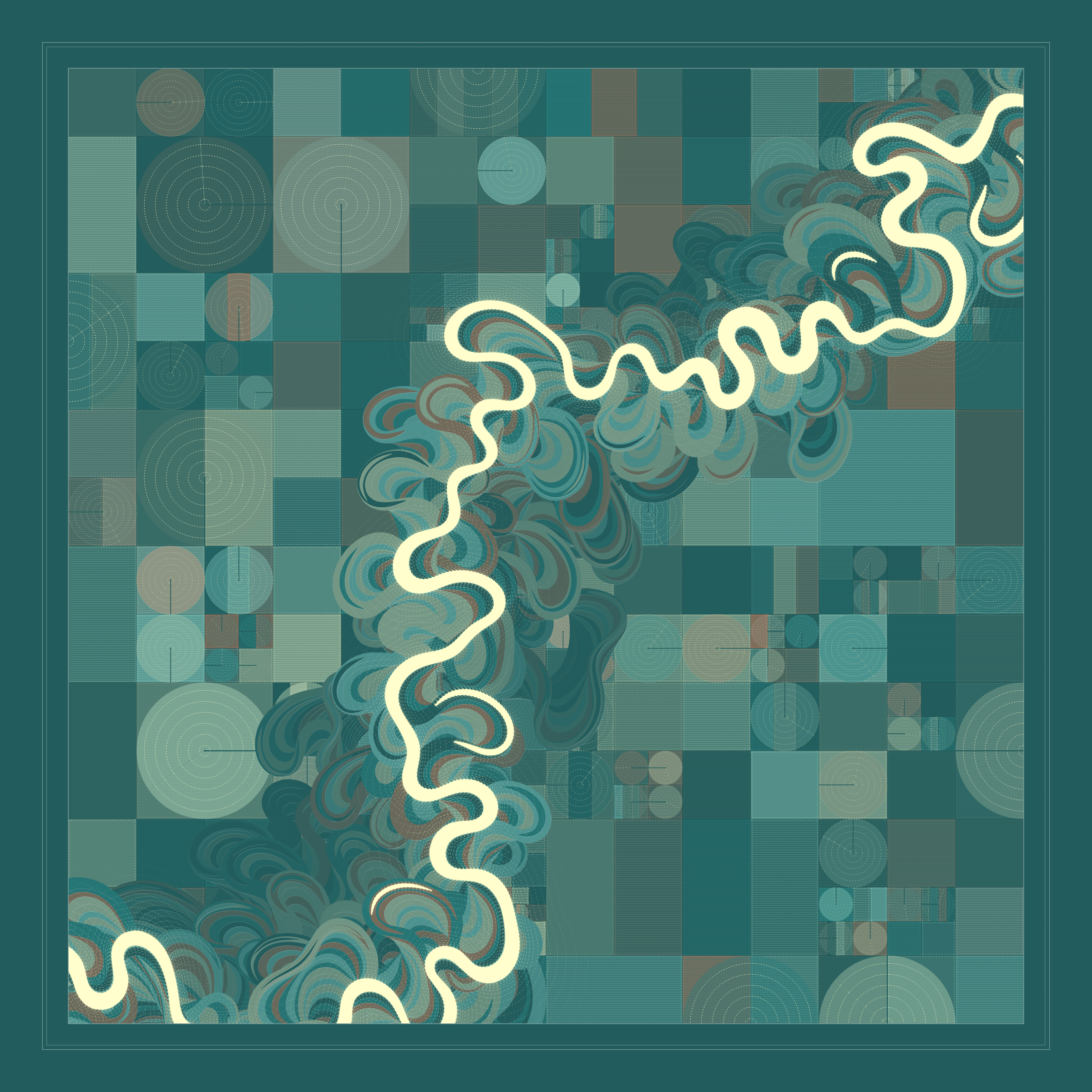 Ancient Courses of Fictional Rivers #246