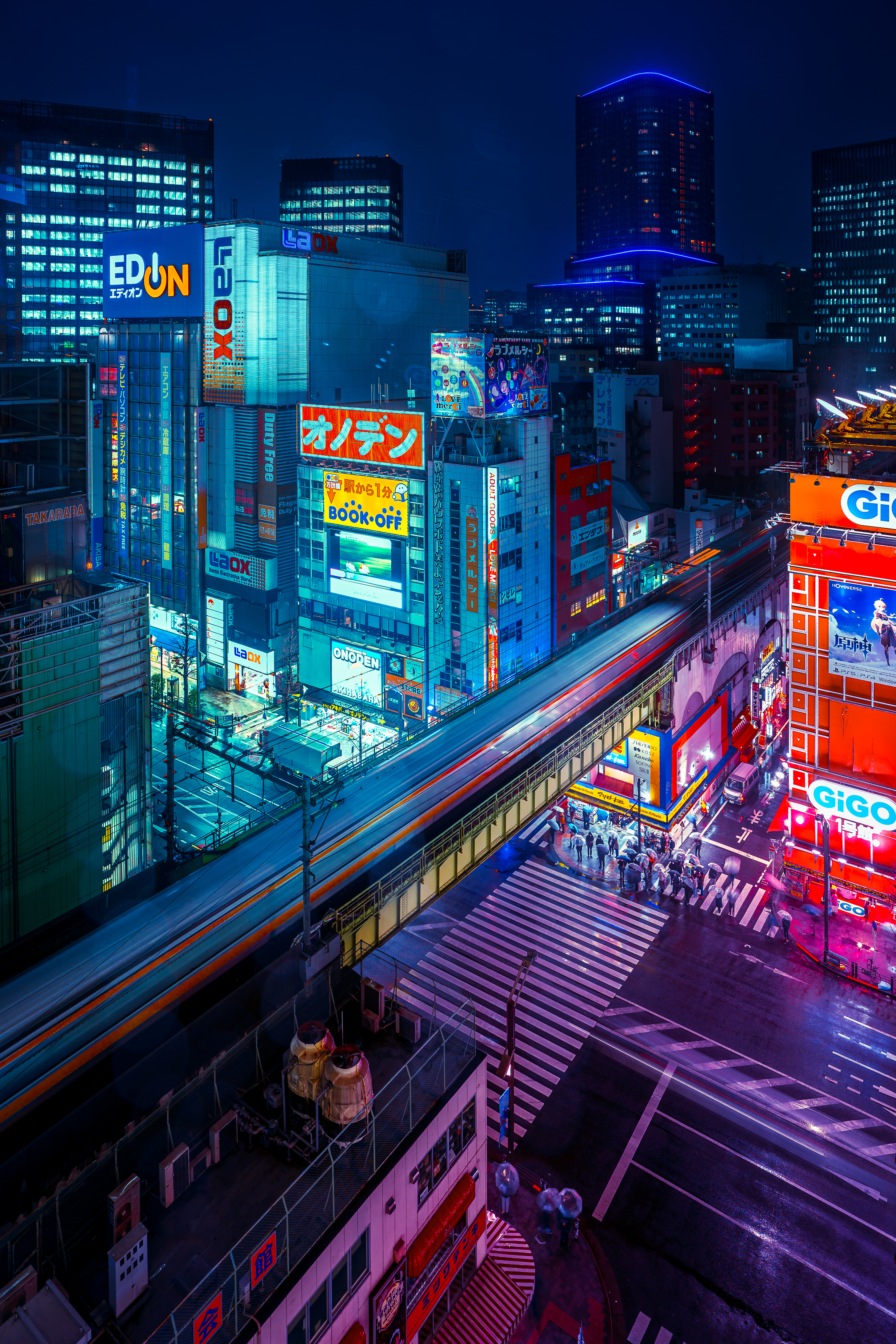 AKIHABARA LONG EXPOSURE