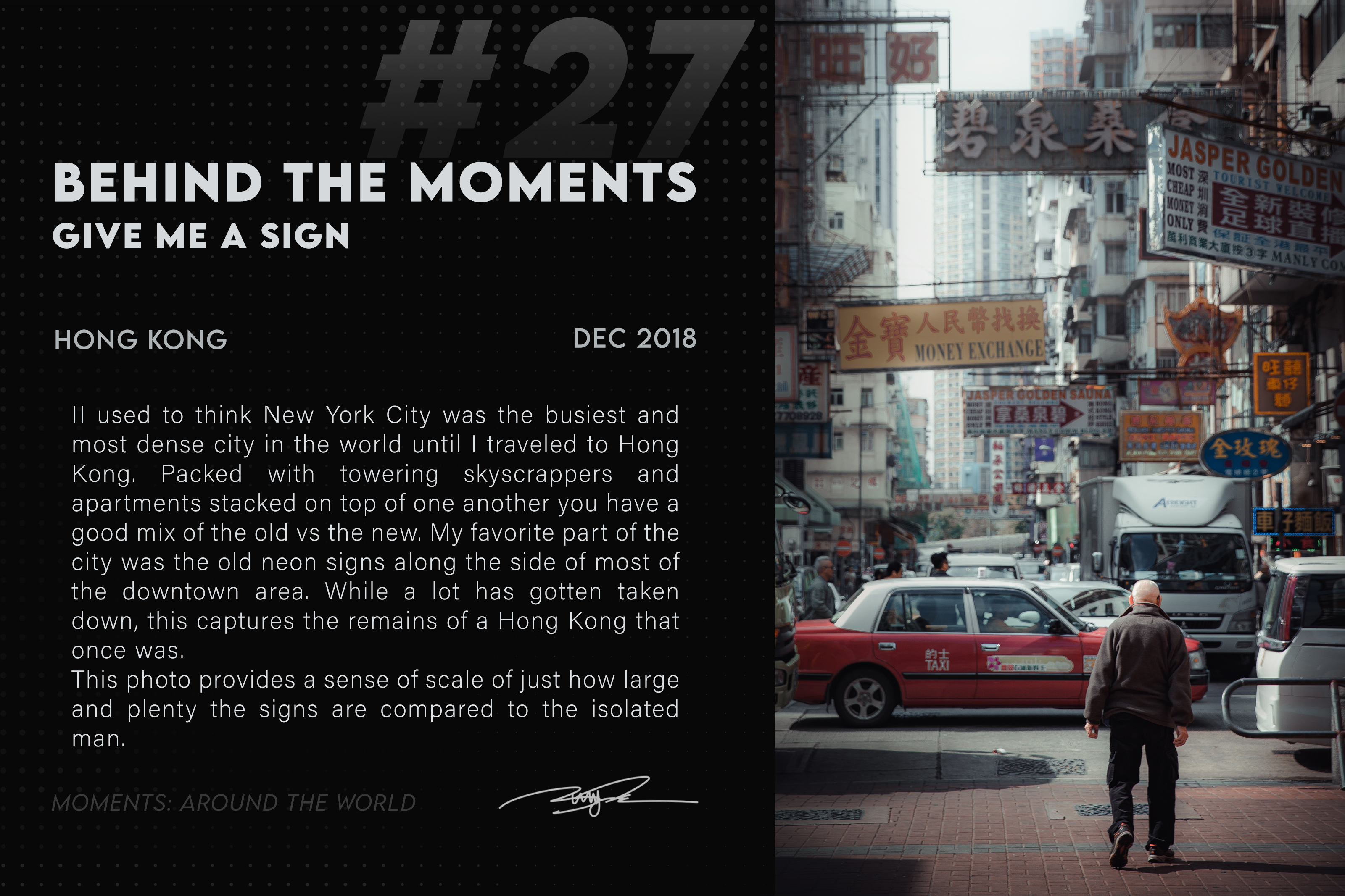 Give Me A Sign -Behind the Moments #27