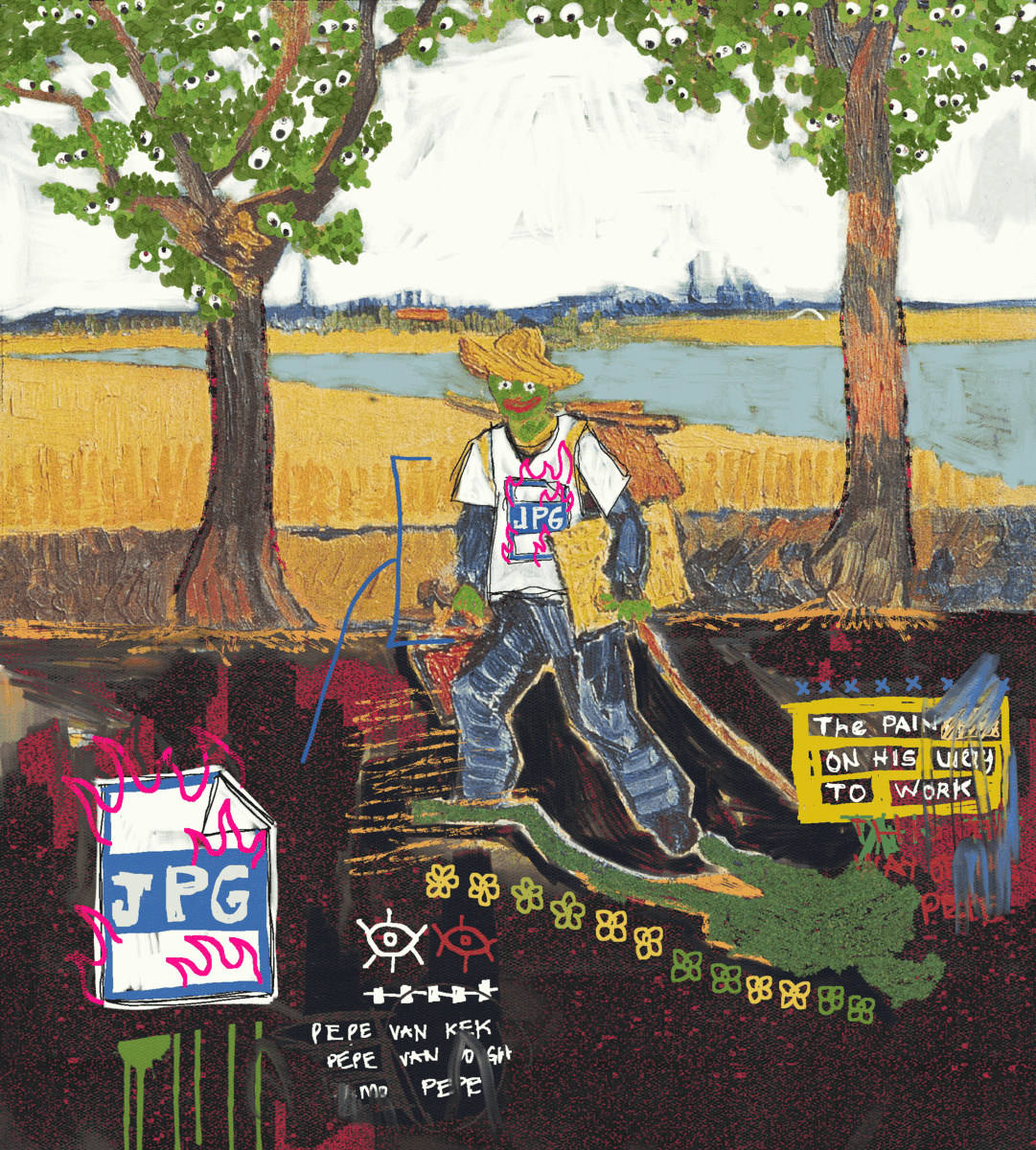 The Pepainter On His Way To Work 