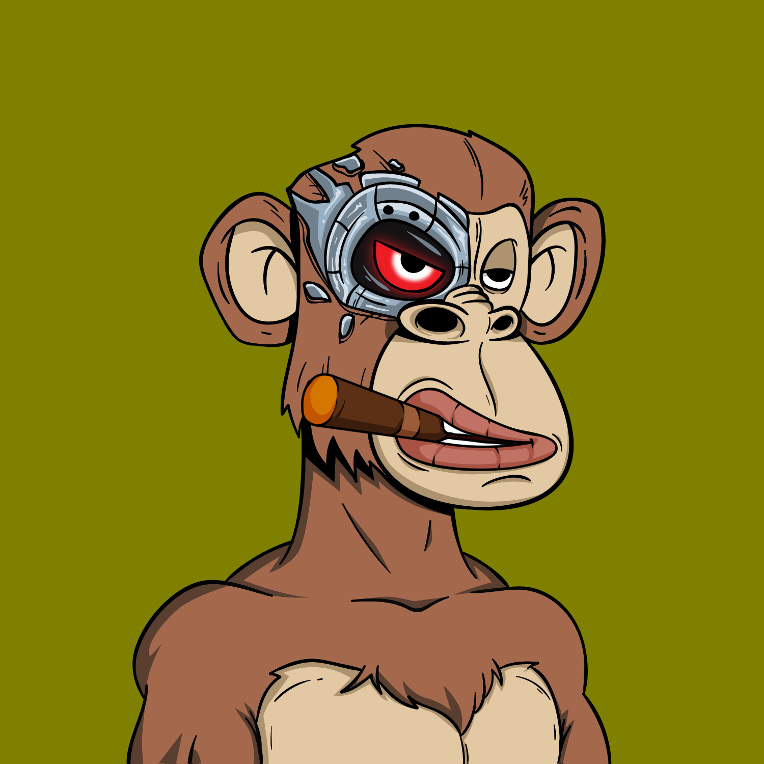 Cyborg Ape Dynasty #2664