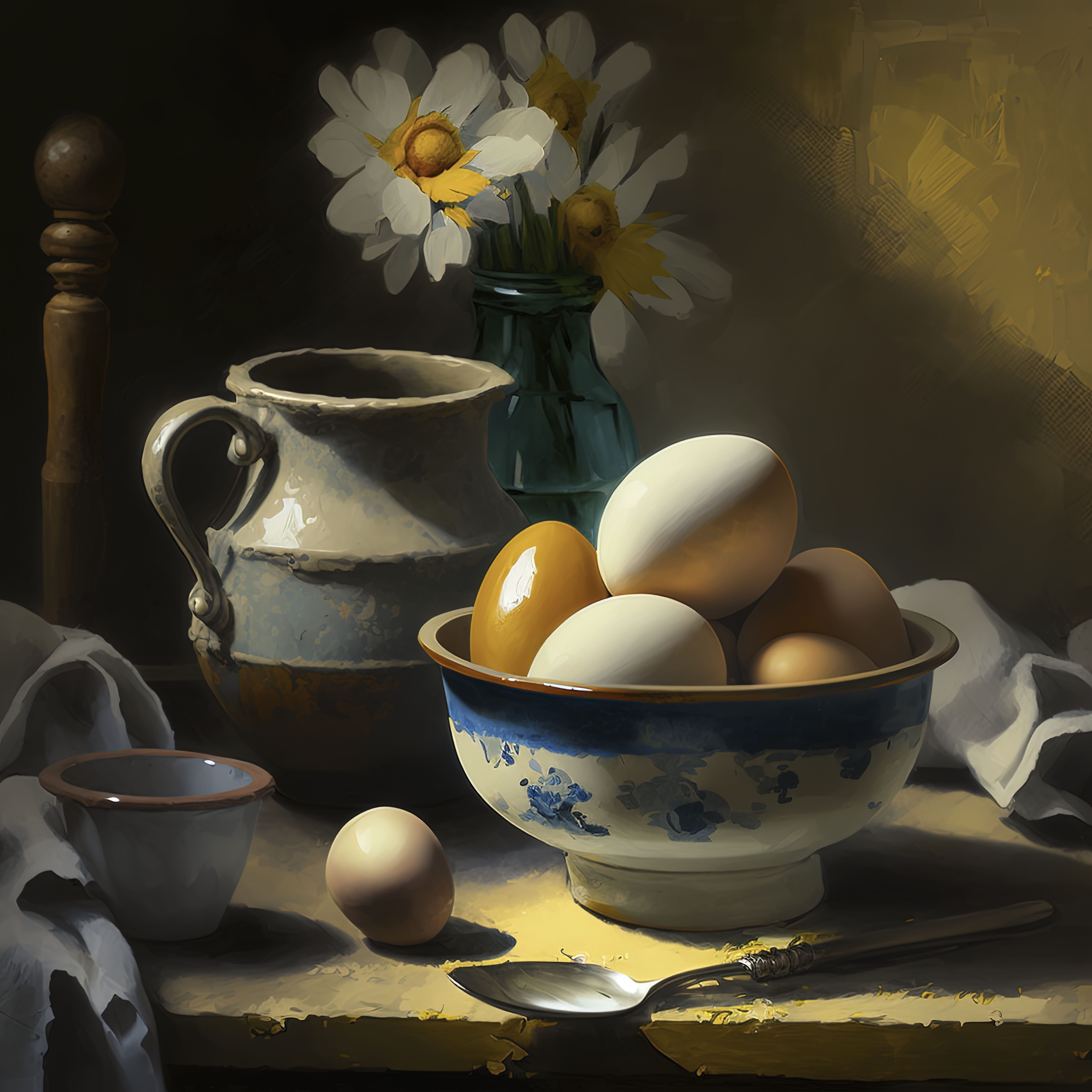 Still Life with Eggs