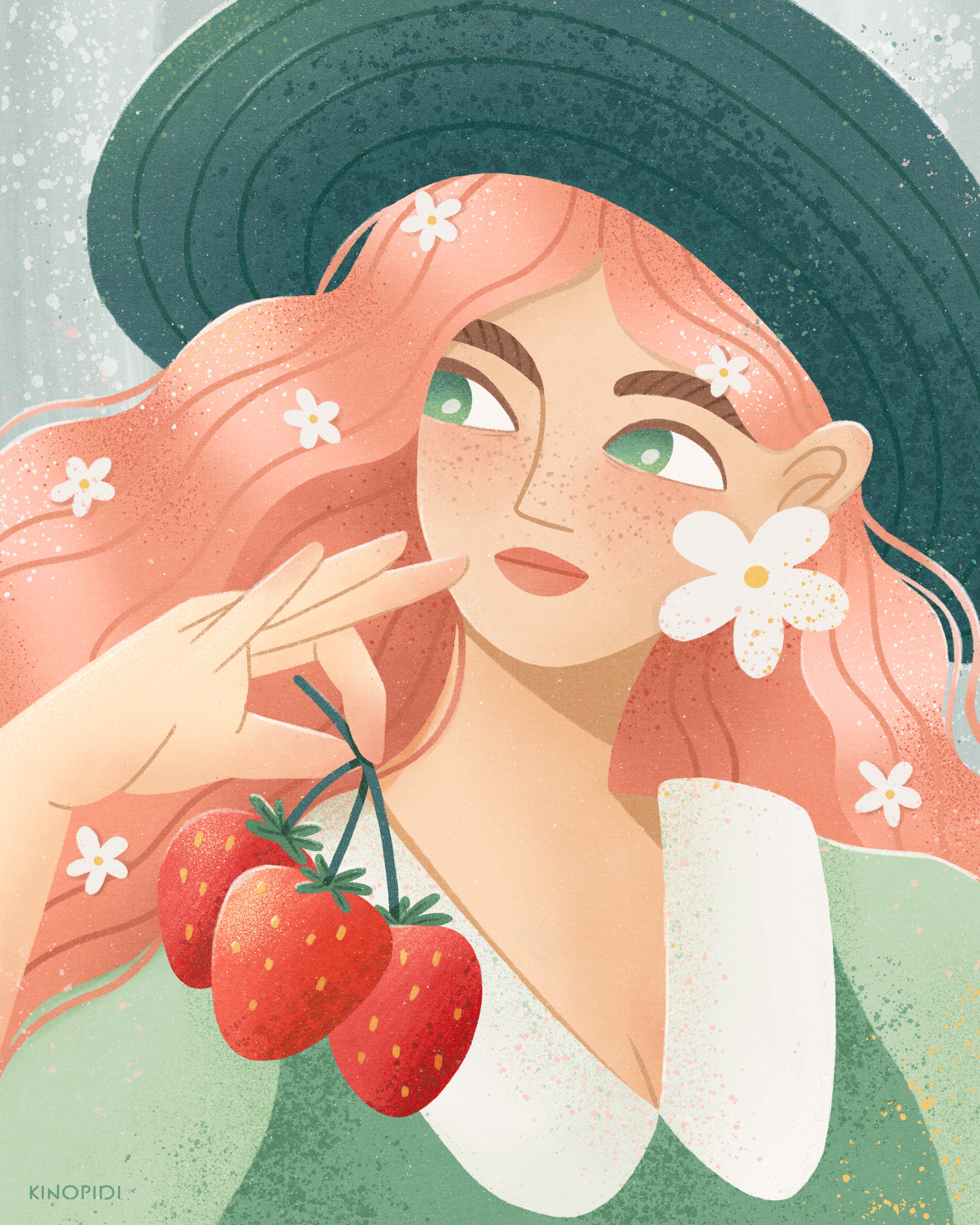 Strawberry Girl