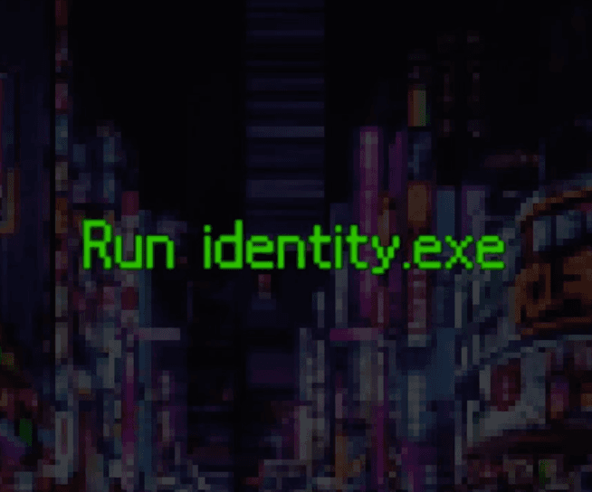 Run identity.exe #1