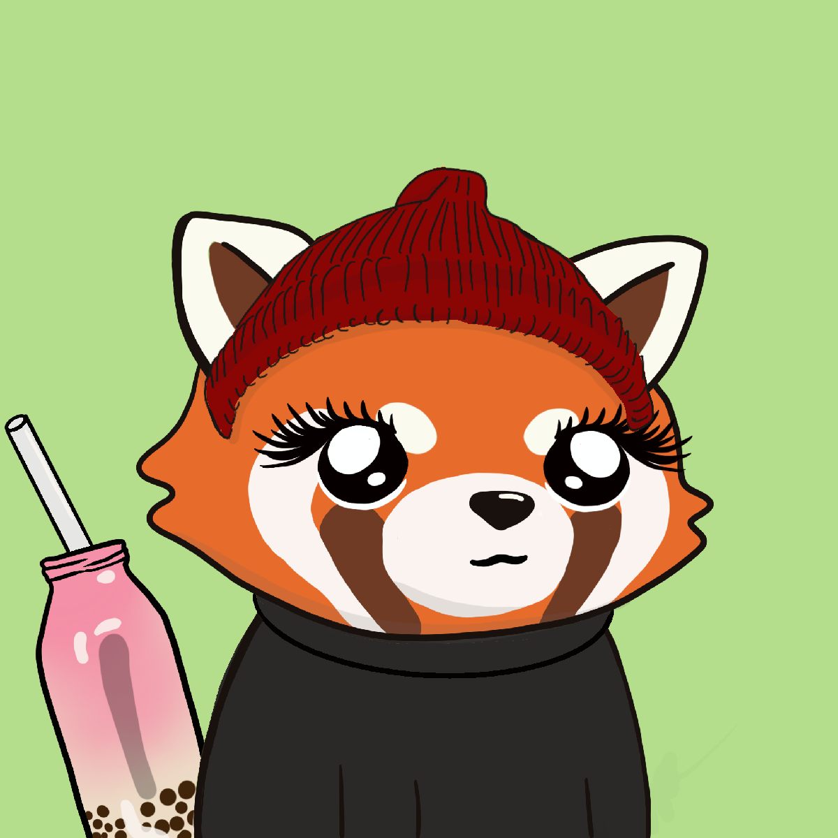 Okay Red Panda #7115