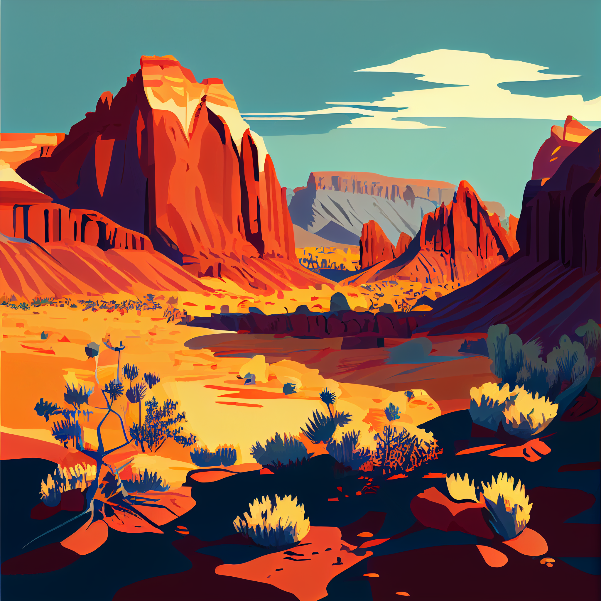 Orange Canyon
