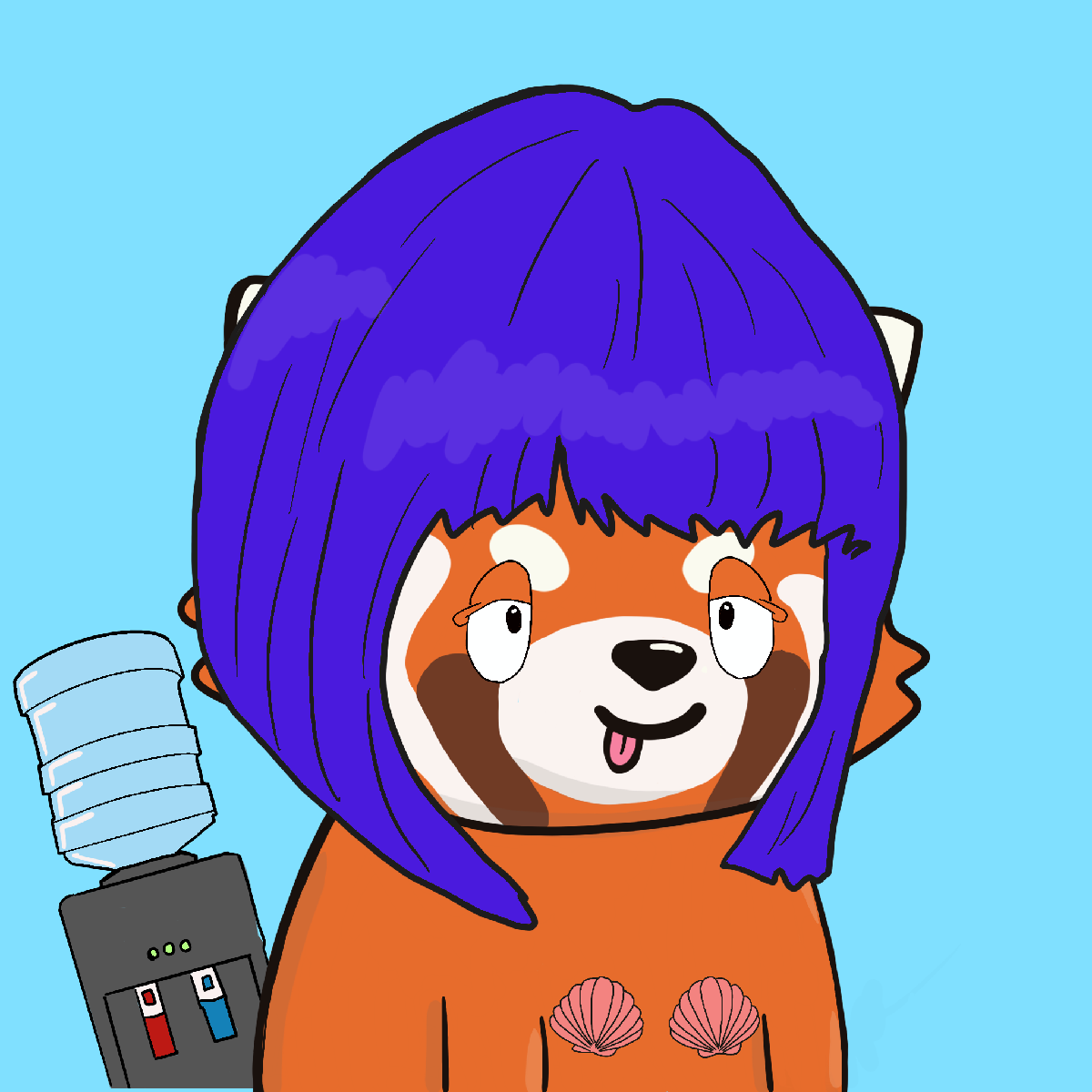 Okay Red Panda #6638