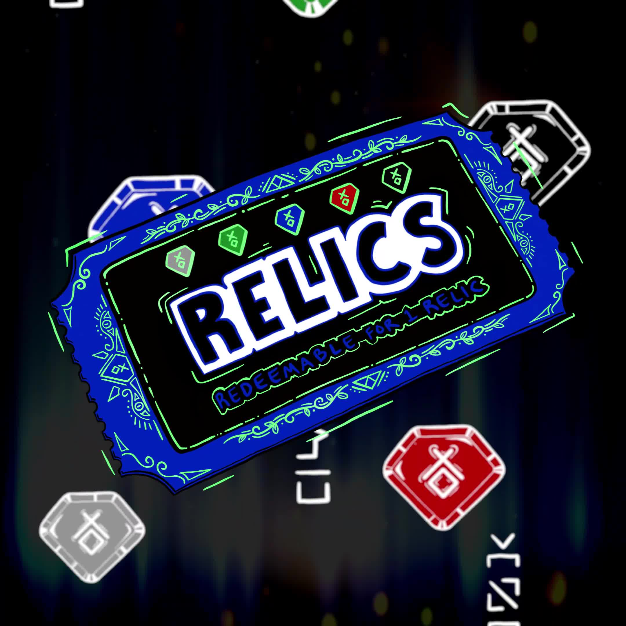 RELICS Ticket - IDOL Holders & Partners #389/450