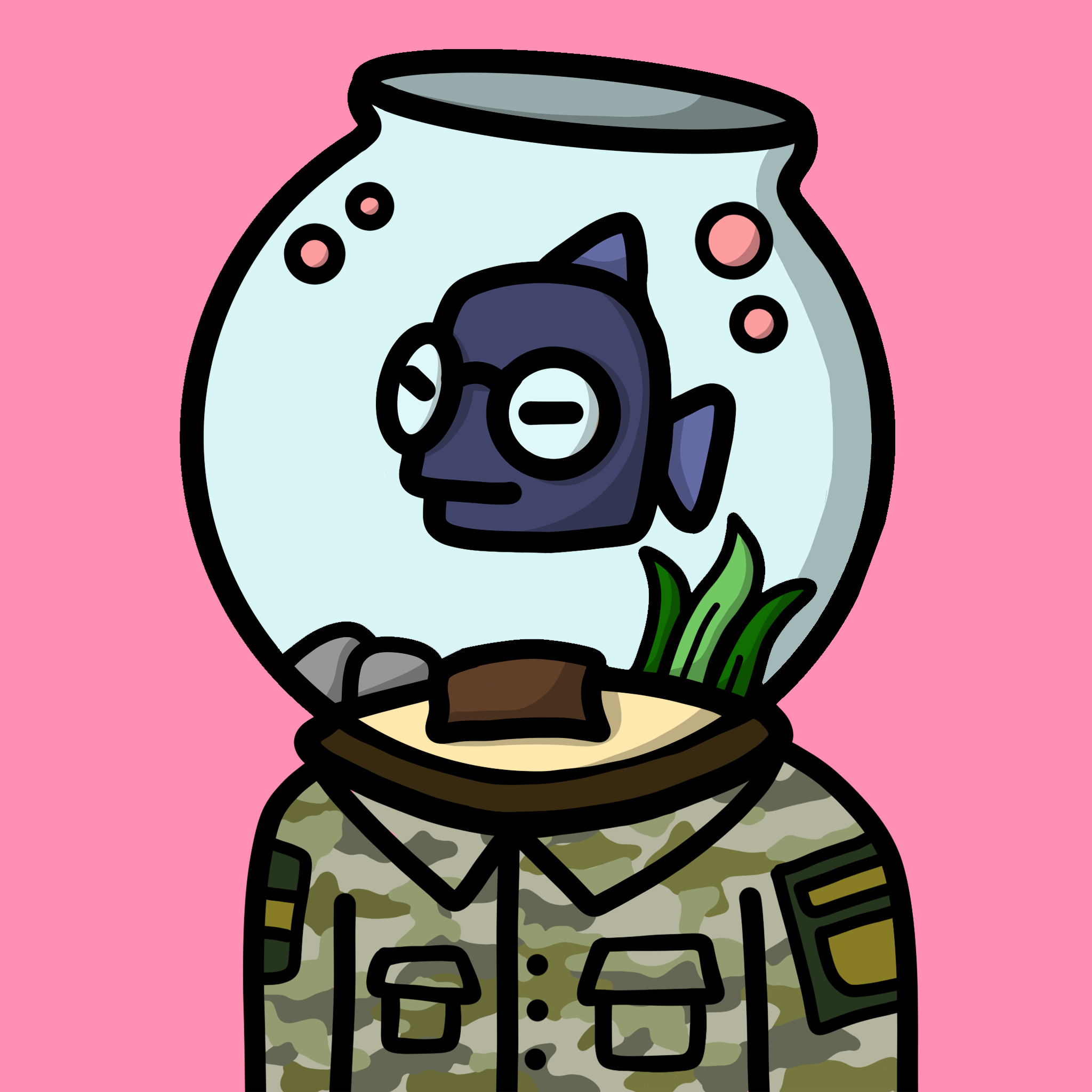 Fishbowl Head #1313