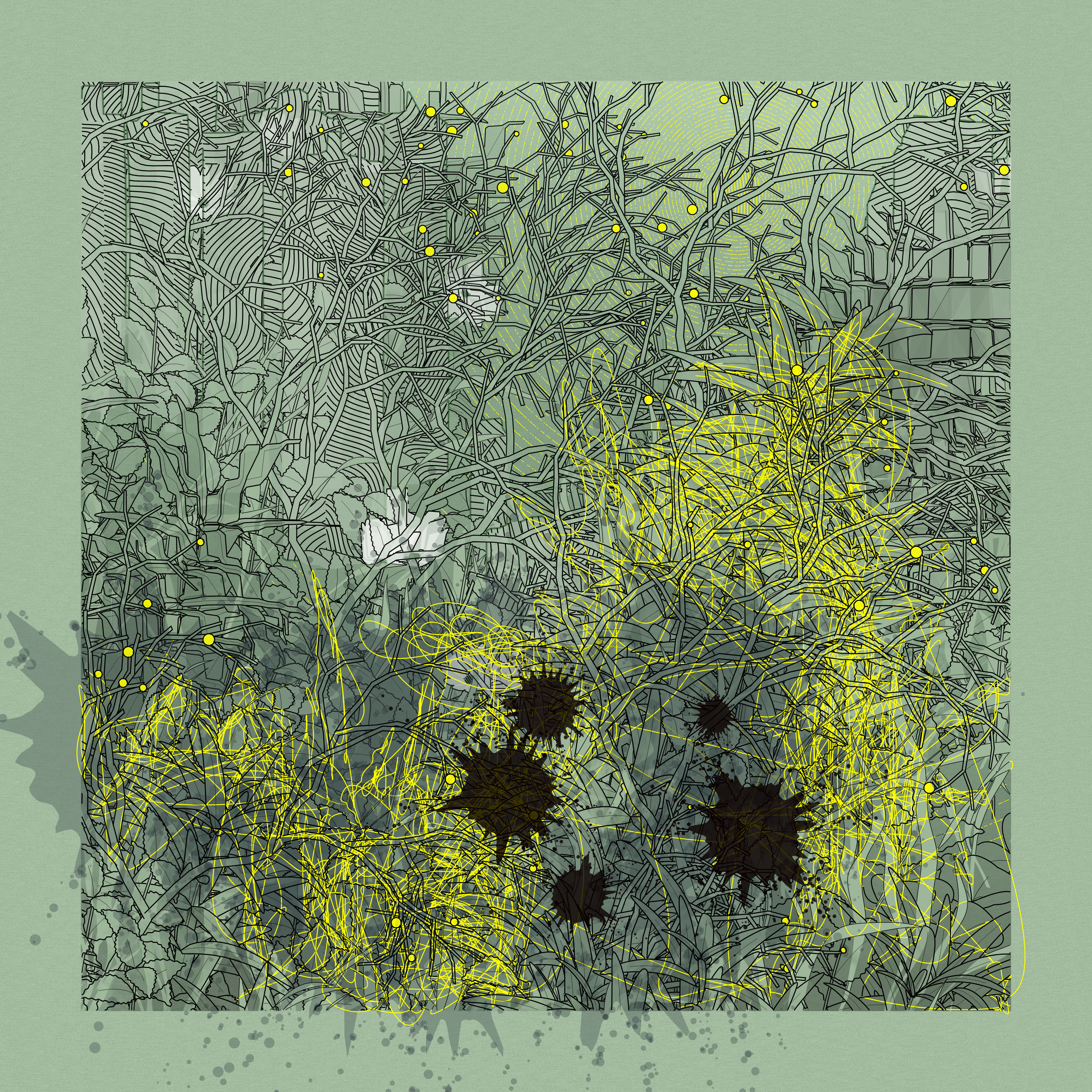 Landscape with Carbon Capture #8438