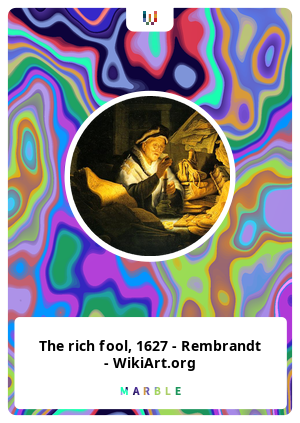 The rich fool, 1627 - Rembrandt - WikiArt.org