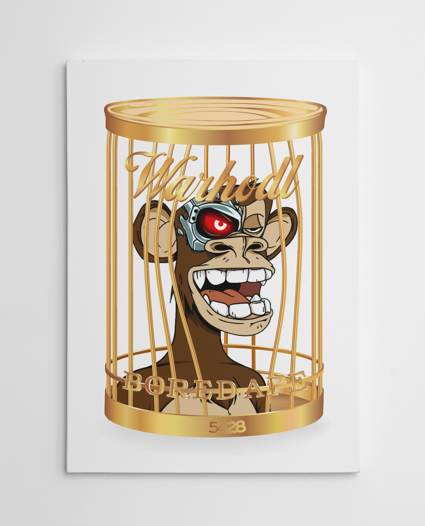 WARHODL Artist Proof "5428" Ape Escape Original Can