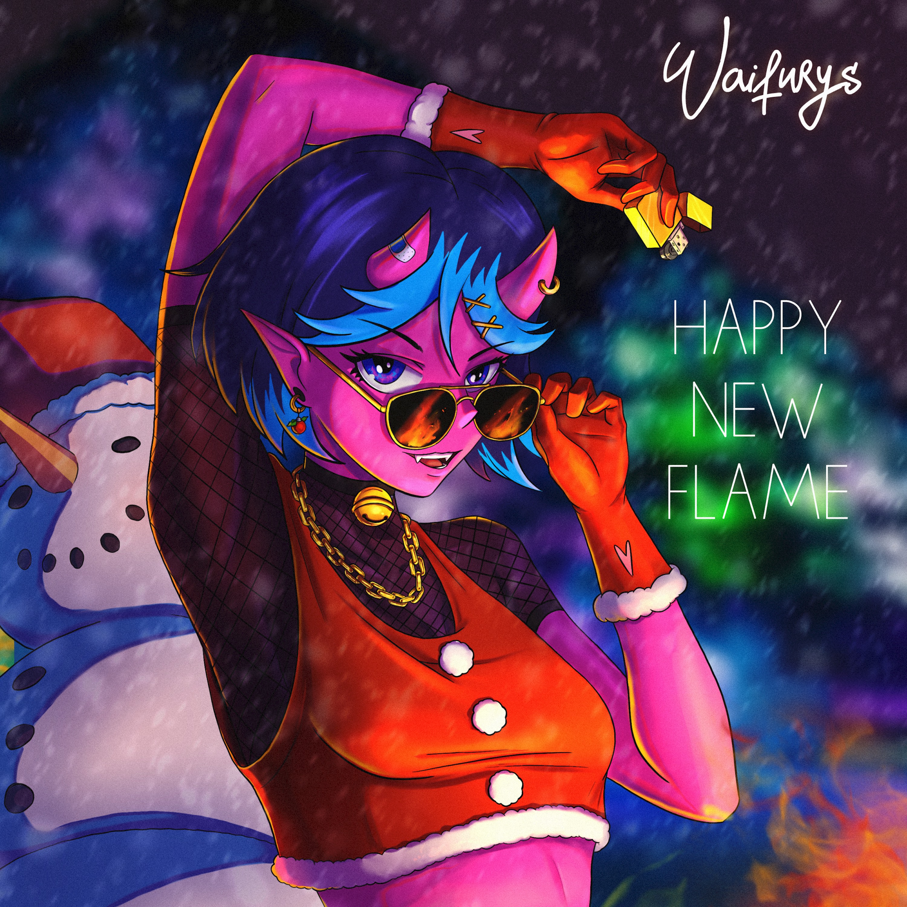 Happy New Flame